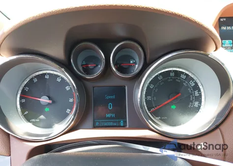 2016 Buick Encore Leather из США, поврежденный, VIN KL4CJGSBXGB689894